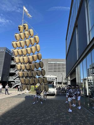 圧巻の演技！「川口竿燈会」